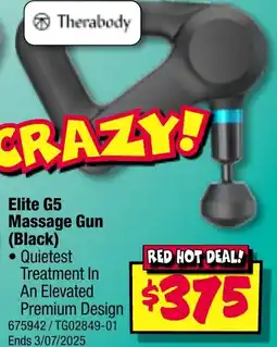 JB Hi-Fi Elite G5 Massage Gun (Black) offer