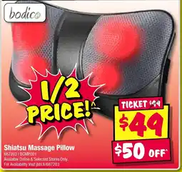 JB Hi-Fi Shiatsu Massage Pillow offer