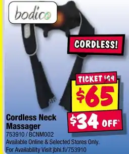 JB Hi-Fi Cordless Neck offer