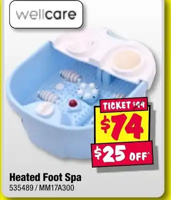 JB Hi-Fi Heated Foot Spa offer