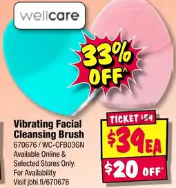 JB Hi-Fi Vibrating Facial Cleansing Brush offer