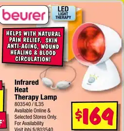 JB Hi-Fi Infrared Heat Therapy Lamp offer
