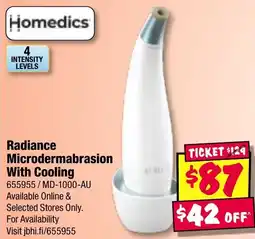 JB Hi-Fi Radiance Microdermabrasion With Cooling offer