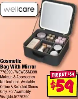 JB Hi-Fi Cosmetic Bag With Mirror offer