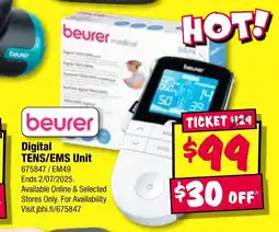 JB Hi-Fi Digital TENS/EMS Unit offer