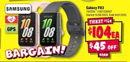 JB Hi-Fi Galaxy Fit3 offer
