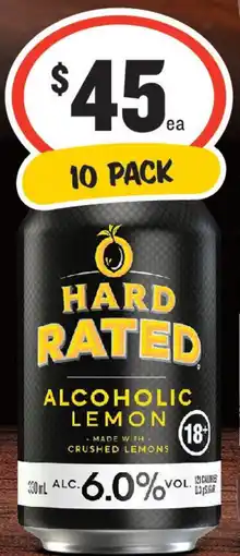 IGA Liquor Hard Rated 6% offer