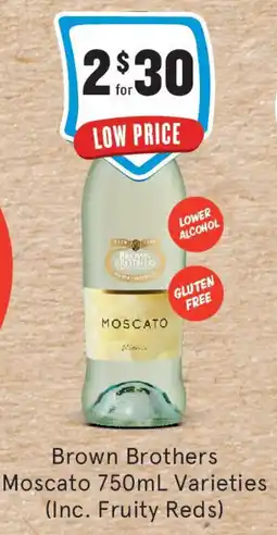 IGA Liquor Brown Brothers Moscato offer