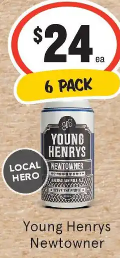 IGA Liquor Young Henrys Newtowner offer