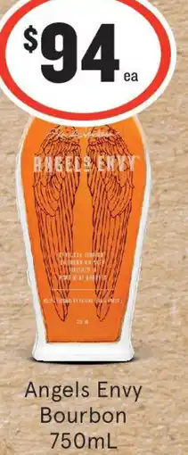 IGA Liquor Angels Envy Bourbon offer