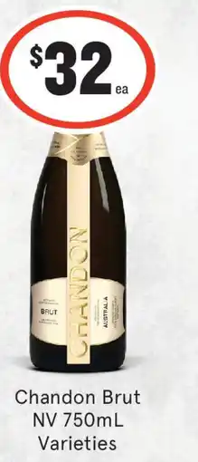 IGA Liquor Chandon Brut NV Varieties offer
