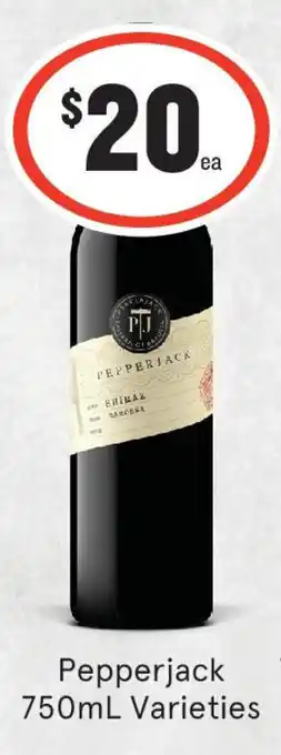 IGA Liquor Pepperjack Varieties offer