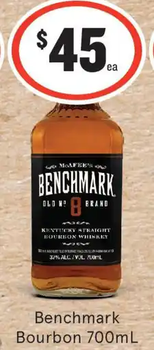 IGA Liquor Benchmark Bourbon offer