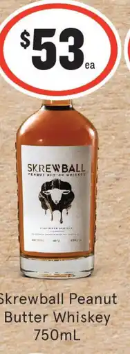 IGA Liquor Skrewball Peanut Butter Whiskey offer
