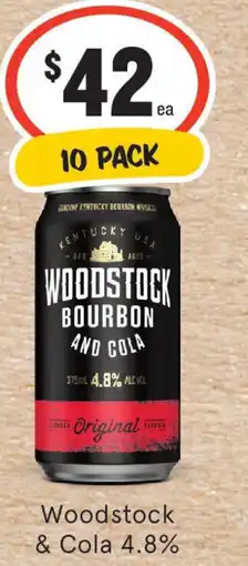 IGA Liquor Woodstock & Cola 4.8% offer