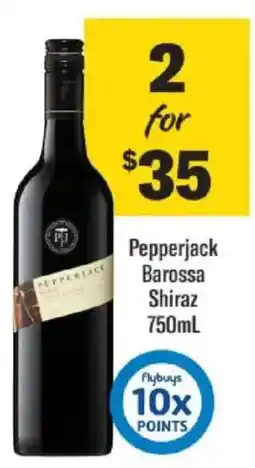 Liquorland Pepperjack Barossa Shiraz offer