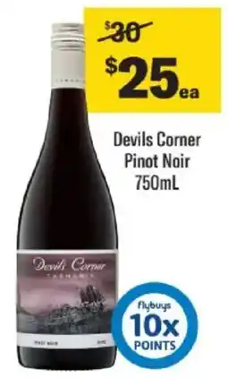 Liquorland Devils Corner Pinot Noir offer