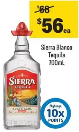 Liquorland Sierra Blanco Tequila offer