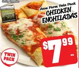 Farmer Jack's Avon Farm Twin Pack CHICKEN ENCHILADA offer