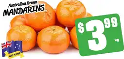 Farmer Jack's Australian Grown MANDARINS offer