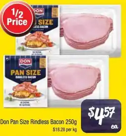 Farmer Jack's Don Pan Size Rindless Bacon offer