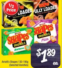 Farmer Jack's Arnott's Shapes (Selected Varieties) offer