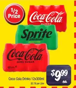 Farmer Jack's Coca-Cola Drinks offer