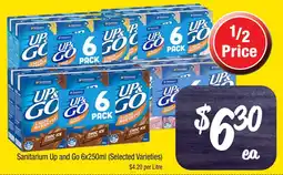Farmer Jack's Sanitarium Up and Go (Selected Varieties) offer