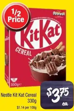 Farmer Jack's Nestle Kit Kat Cereal offer