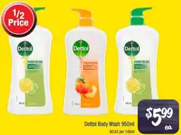 Farmer Jack's Dettol Body Wash offer