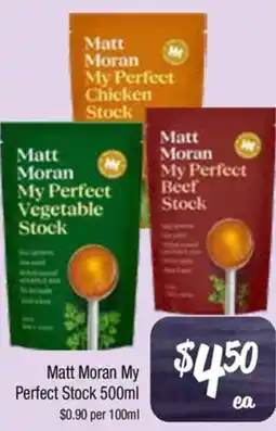 Farmer Jack's Matt Moran My Perfect Stock offer