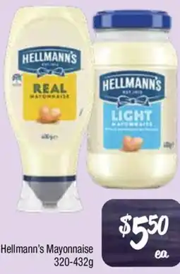 Farmer Jack's Hellmann's Mayonnaise offer
