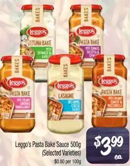 Farmer Jack's Leggo's Pasta Bake Sauce offer