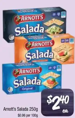 Farmer Jack's Arnott's Salada offer