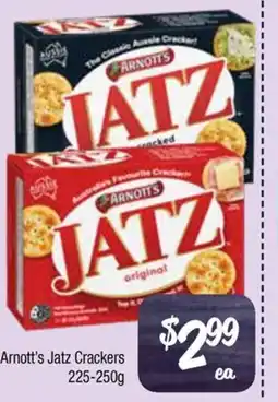 Farmer Jack's Arnott's Jatz Crackers offer