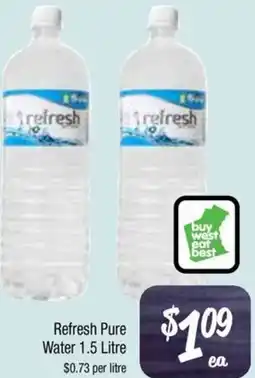 Farmer Jack's Refresh Pure Water offer