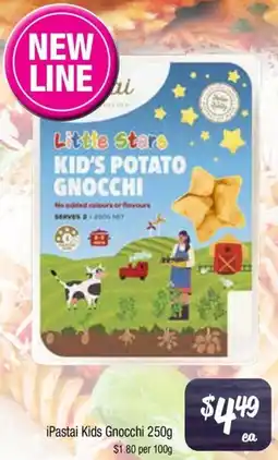 Farmer Jack's iPastai Kids Gnocchi offer