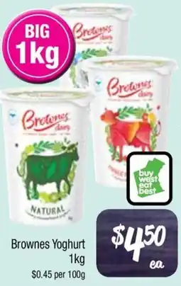 Farmer Jack's Brownes Yoghurt offer