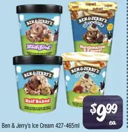 Farmer Jack's Ben & Jerry's Ice Cream offer