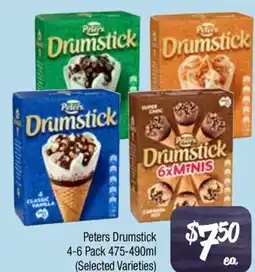 Farmer Jack's Peters Drumstick 4-6 Pack (Selected Varieties) offer