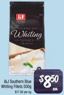 Farmer Jack's I&J Southern Blue Whiting Fillets offer