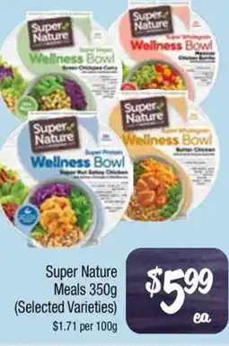 Farmer Jack's Super Nature Meals offer