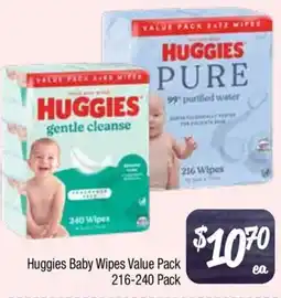 Farmer Jack's Huggies Baby Wipes offer