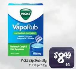 Farmer Jack's Vicks VapoRub offer