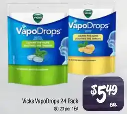 Farmer Jack's Vicks VapoDrops offer