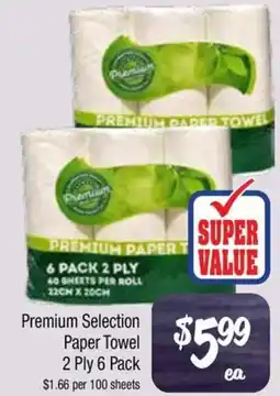 Farmer Jack's Premium Selection Paper Towel 2 Ply offer