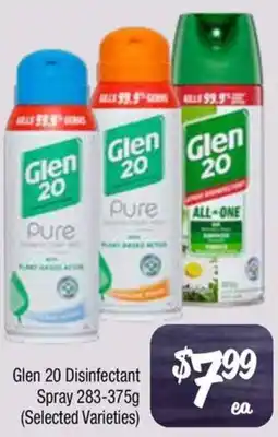 Farmer Jack's Glen 20 Disinfectant Spray offer