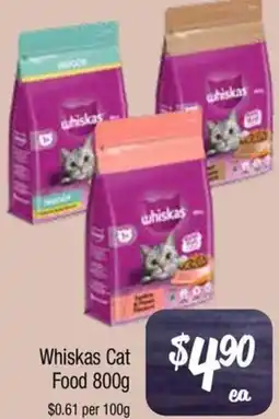 Farmer Jack's Whiskas Cat Food offer