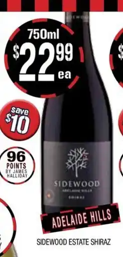 Farmer Jack's Sidewood estate shiraz offer