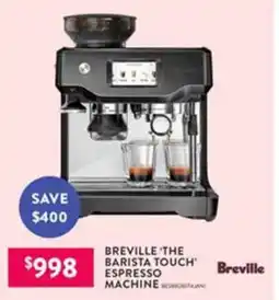 Breville 'the barista touch espresso machine
